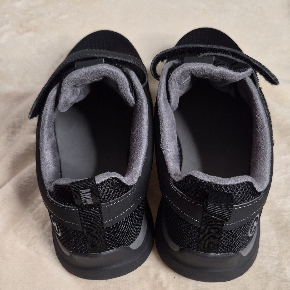 Men's Black Athletic Anodyne Shoes Size 7W - Picture 3 of 14